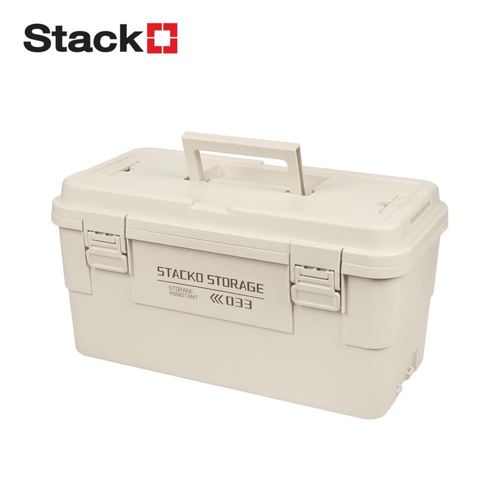 กล่องหูหิ้ว STACKO GLAM 2033 44.5X23.7X23.6 ซม. สีเบจ_0