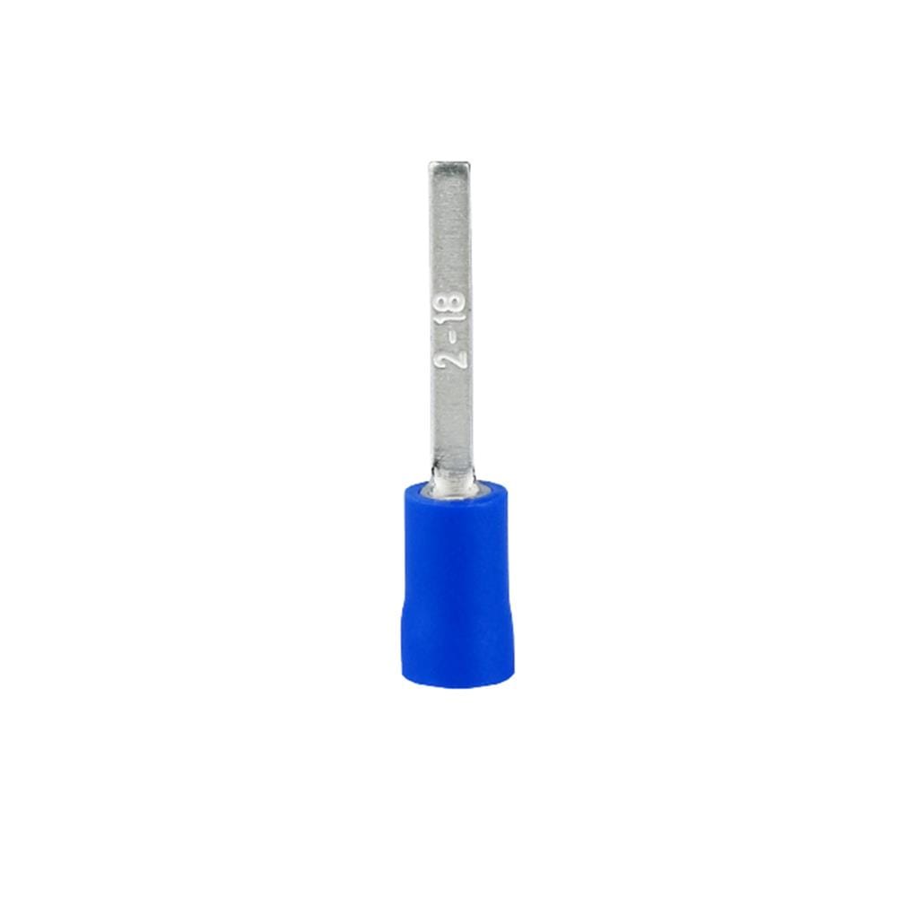 หางปลาก้านไม้ขีดแบนหุ้ม KENION 2-18/2.3 สีน้ำเงิน (แพ็ก 10 ชิ้น)