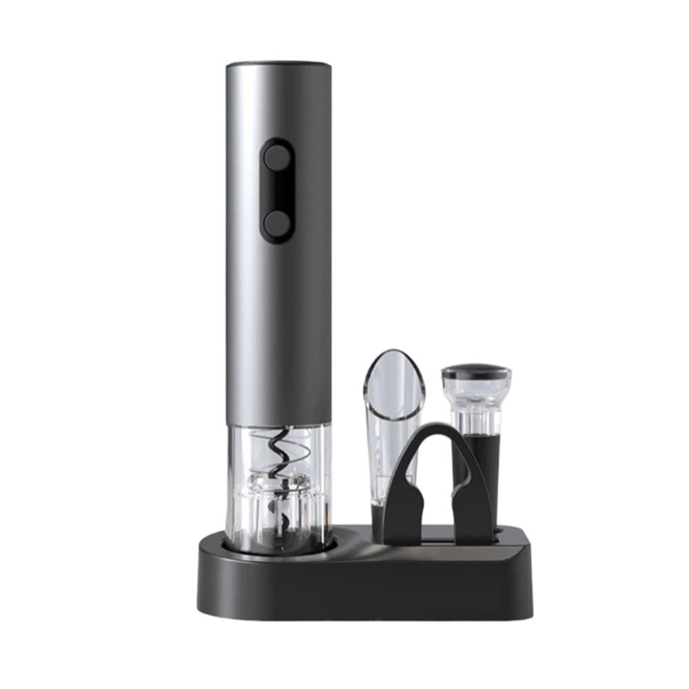 เครื่องเปิดไวน์ ELECTRIC WINE SET AL สีเทา