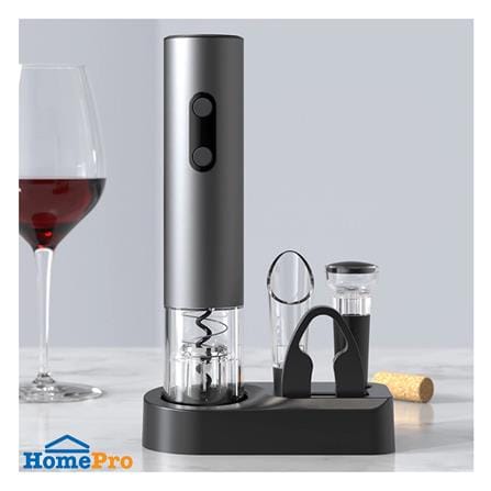 เครื่องเปิดไวน์ ELECTRIC WINE SET AL สีเทา_1