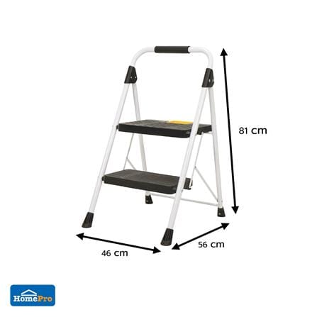 บันได STEP 2 ขั้น MATALL WK2226-2 สีขาว-ดำ_9