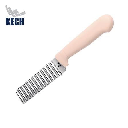 มีดหั่นลาย 4 นิ้ว KECH สีพีช_0