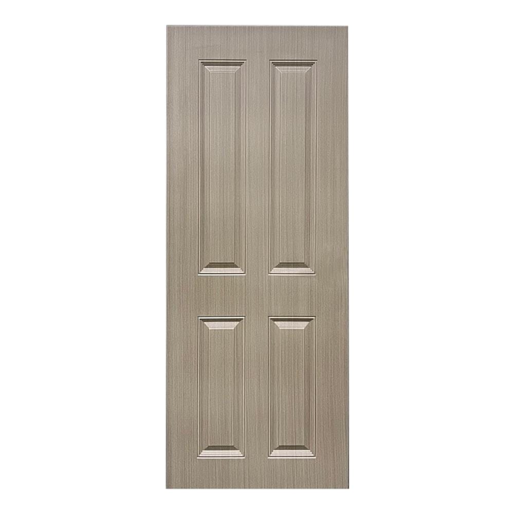 ประตูห้องน้ำ UPVC ไม่เจาะลูกบิด MT CL-001 70x200 ซม. สี BROWN OAK