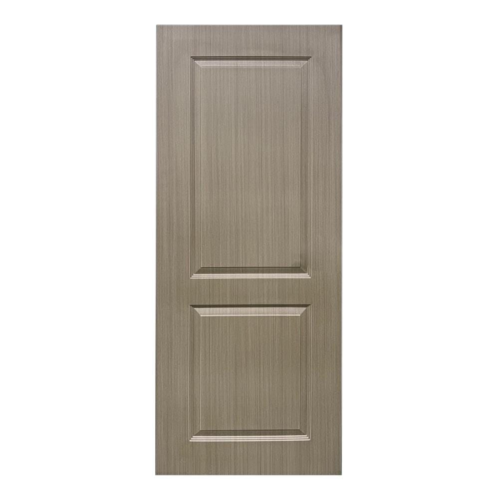 ประตูภายใน UPVC ไม่เจาะลูกบิด MT CL-003 80x200 ซม. สี BROWN OAK