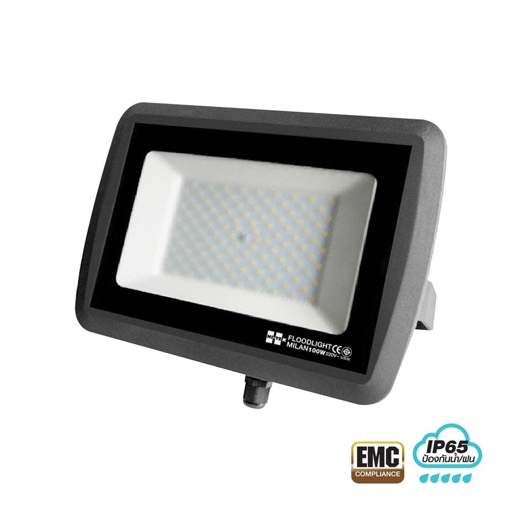 สปอตไลท์ภายนอก LED HI-TEK MILAN 100 วัตต์ WARM WHITE