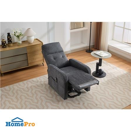 POWER LIFT RECLINER FURDINI DIEGO สีเทาเข้ม_12