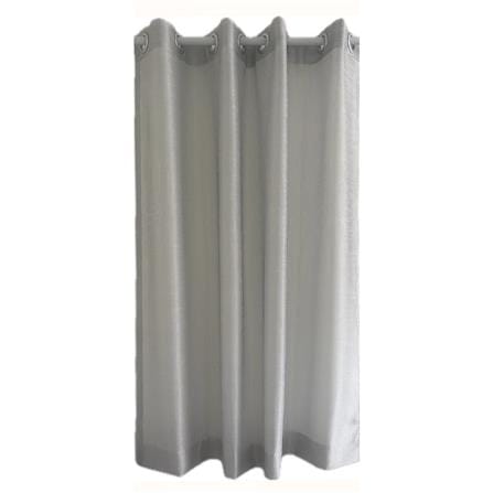 ผ้าม่านโปร่ง EYELE HOME LIVING STYLE SECRETA 140X160 ซม. สีขาว/ดำ_0