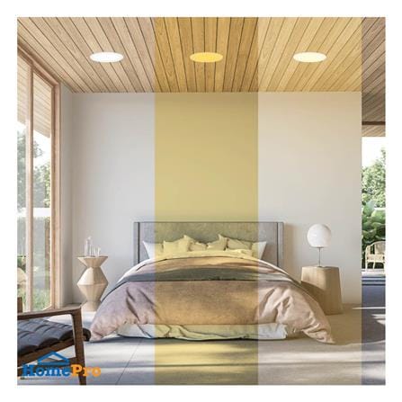 ดาวน์ไลท์ LED LAMPTAN DECIDE2 5.6 นิ้ว 14 วัตต์ DAYLIGHT/COOL WHITE/WARM WHITE สีขาว_4