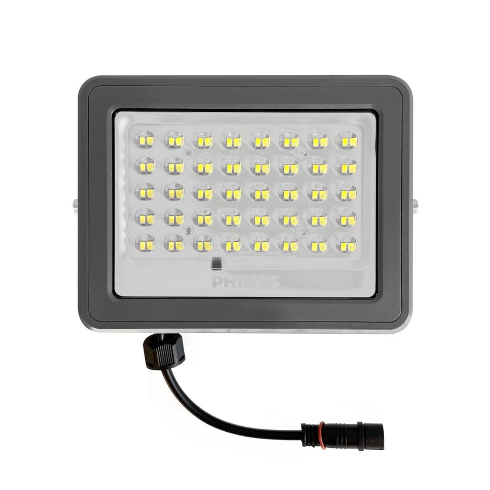 สปอตไลท์ SOLAR PHILIPS BVC080 MN 90 วัตต์ WARM WHITE สีเทา/ดำ