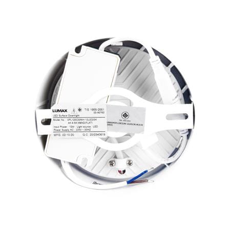 ดาวน์ไลท์ LED LUMAX 03-A0762 4.7 นิ้ว 12 วัตต์ DAYLIGHT/COOL WHITE/WARM WHITE สีขาว_2
