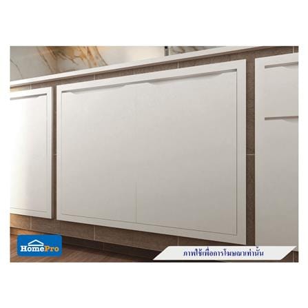 บานซิงค์คู่ MJ ECO 86x66 ซม. สี OFF WHITE_3