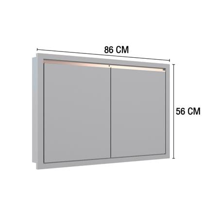 บานใต้เตา MJ ETERNITY 86x56 ซม. สี ELEGANT GREY_3