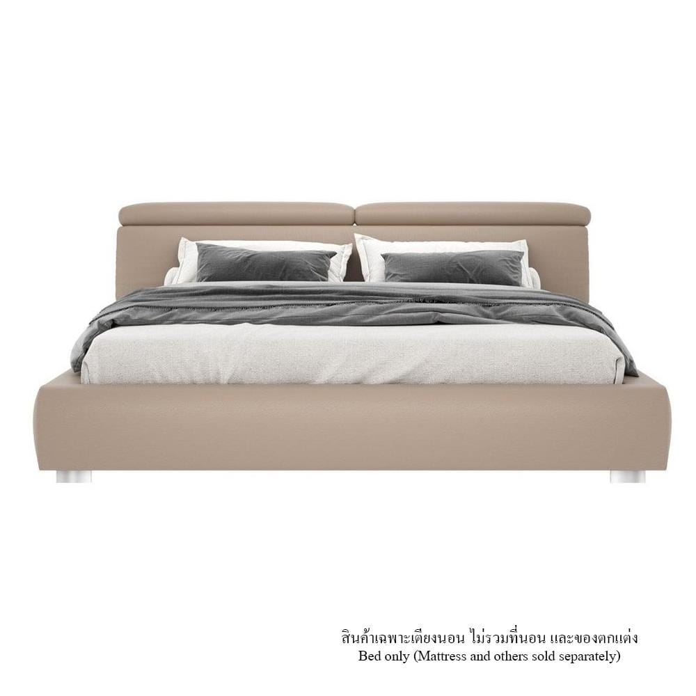 เตียง 6 ฟุต SB FURNITURE LANAR 19217669 สีน้ำตาลอ่อน
