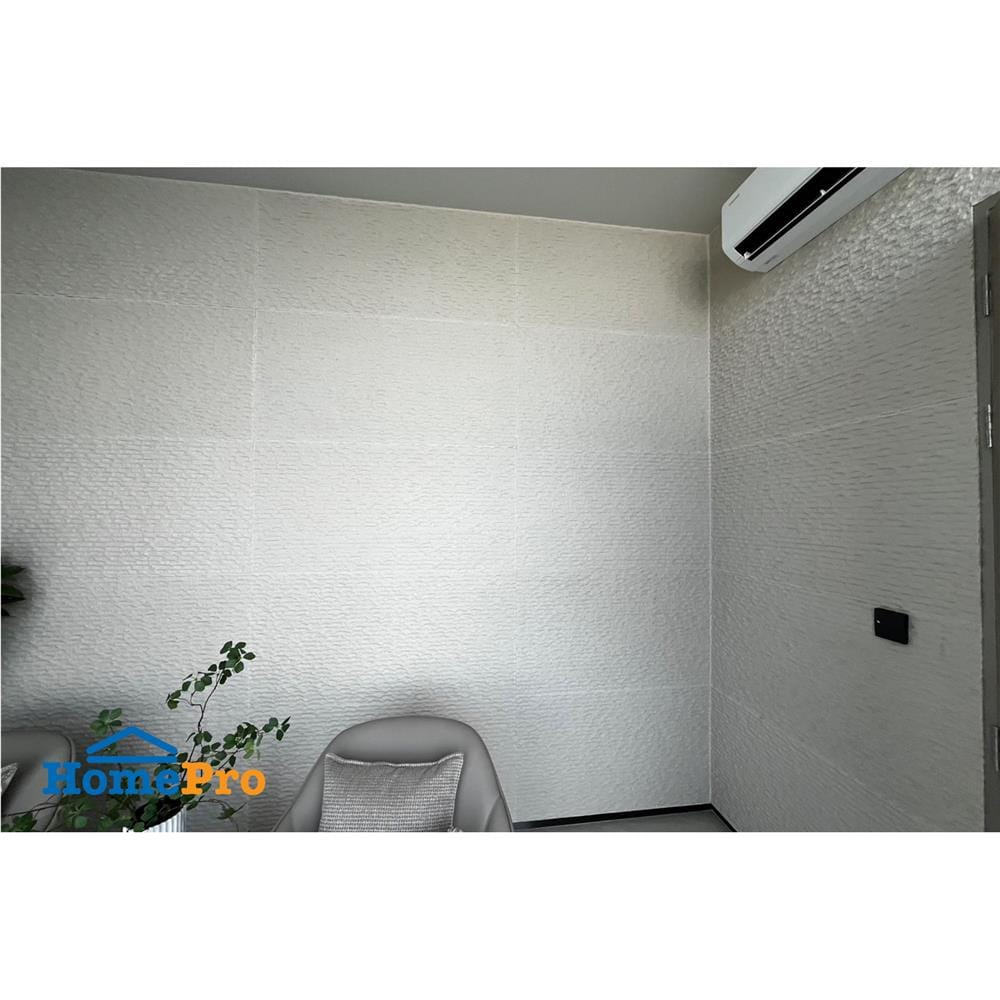 แผ่นดินเหนียว 60x120 ซม. PHOMI ชิซเซิล สโตนไวท์