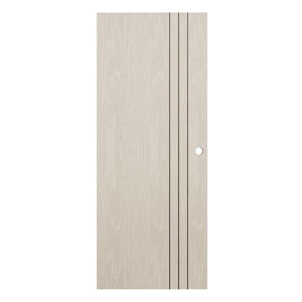 ประตูภายใน เจาะลูกบิด UPVC KING L3 80x200 ซม. สีไลท์ ซีเปีย