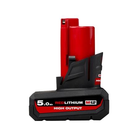แบตเตอรี่ MILWAUKEE M12 HIGH OUTPUT 12 โวลต์ 5.0 แอมป์_0