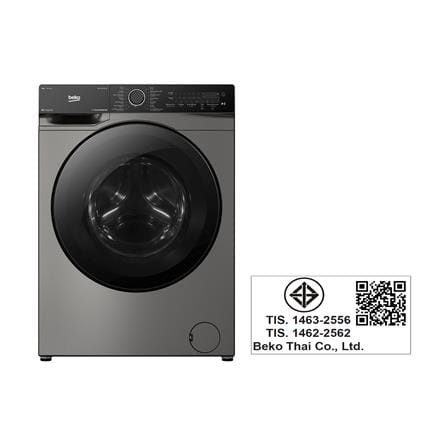 เครื่องซักผ้าฝาหน้า BEKO WCV9759XMST 9 กก. 1400 RPM อินเวอร์เตอร์ สีเทาเข้ม_8