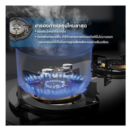 เตาฝังแก๊ส LUCKY FLAME LGS-9102C 83 ซม._7