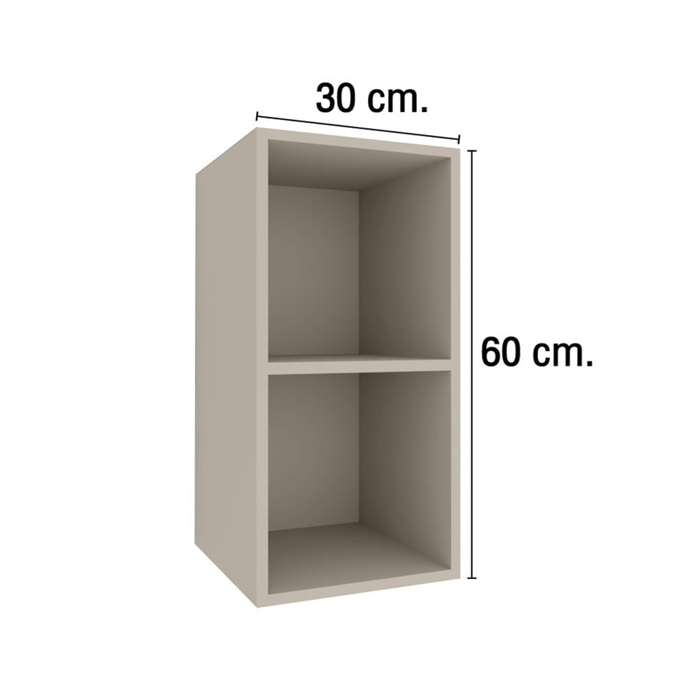 กล่องแขวนเสริม MJ SLIM SHAKER 30x60 ซม. สี BEIGE
