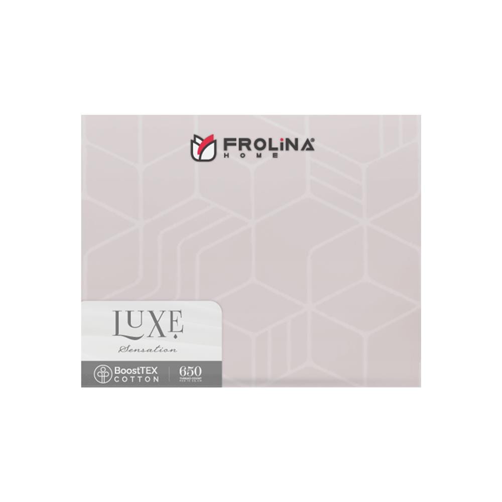 ชุดผ้าปูที่นอน 5 ฟุต (ชุด 3 ชิ้น) FROLINA LUXE SENSATION HEXA MAZE LSSF006