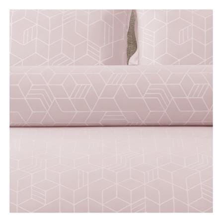 ชุดผ้าปูที่นอน 5 ฟุต (ชุด 3 ชิ้น) FROLINA LUXE SENSATION HEXA MAZE LSSF006_3