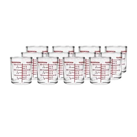 แก้วตวง 45 มล. LUCKY GLASS SCALE (แพ็ก 12 ใบ)_0