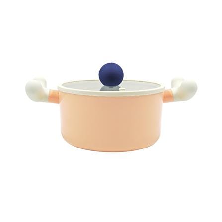 หม้อ 18 ซม. LOCKNLOCK ROLLING POP IH สีส้ม_0