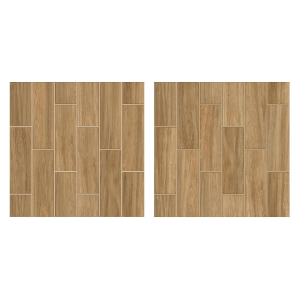 กระเบื้องพื้น 12x12 นิ้ว TARA ทาทั่น น้ำตาล PM 1 ตร.ม.