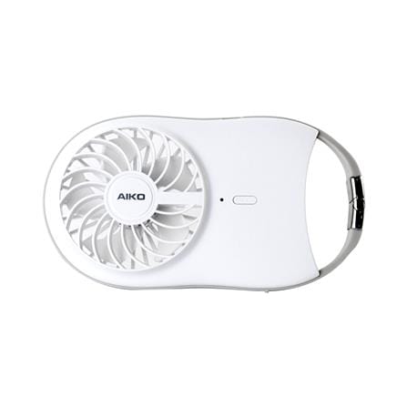พัดลมพกพา 2 นิ้ว AIKO KN-L2722 สีขาว_0