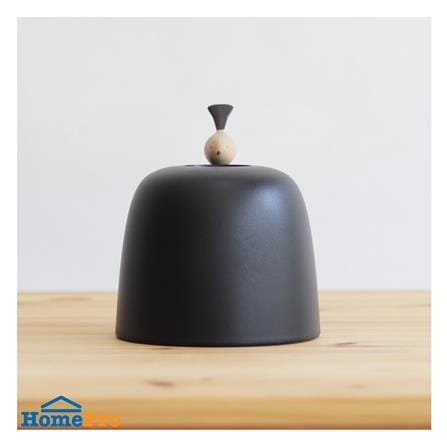 กล่องทิชชู่ม้วน MINIMAL SCULPT BIRD สีดำ_1
