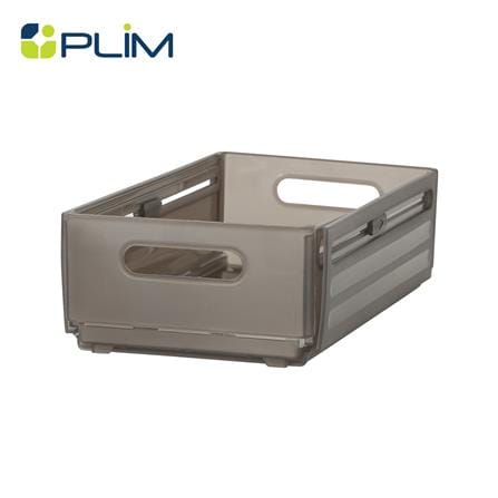 กล่องอเนกประสงค์ PLIM SLIDE SIZE M สีชาใส_1
