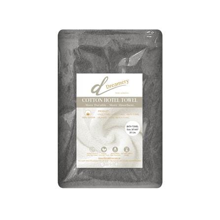 ผ้าขนหนู DREAMERY CT ขนคู่ 20LBS 30X60 นิ้ว สีเทา (แพ็ก 2 ชิ้น)_1