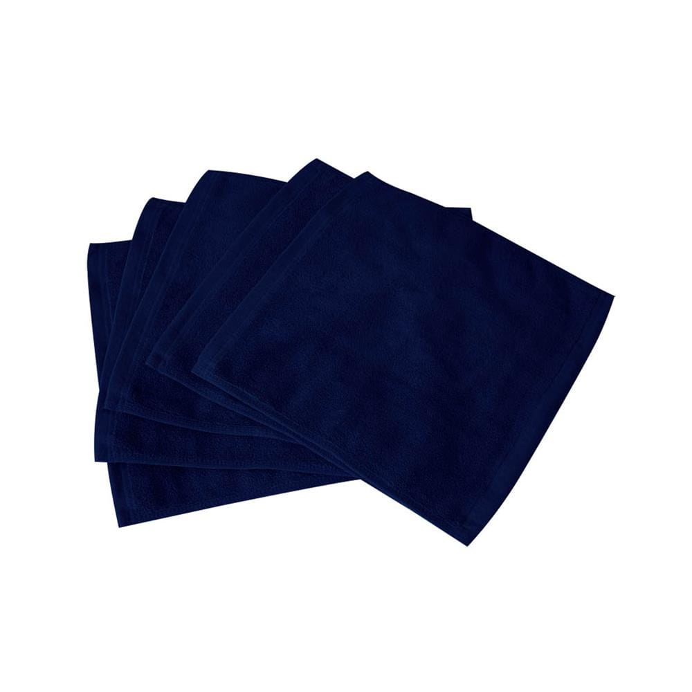 ผ้าขนหนู DREAMERY ขนคู่ NV 1LB 12X12 นิ้ว สี NAVY (แพ็ก 5 ชิ้น)