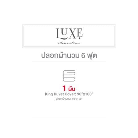 ปลอกผ้านวม FROLINA LUXE SENSATION 100X90 นิ้ว INFINITY TIDE LSSF018_5