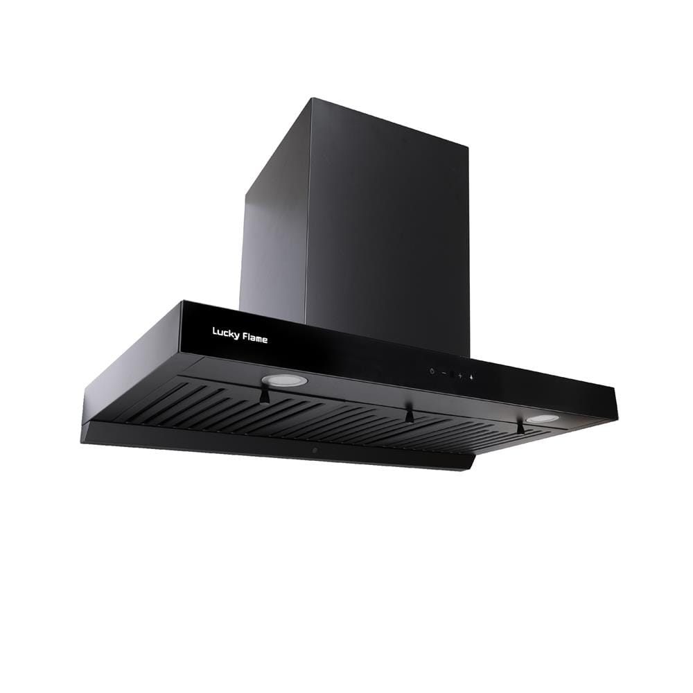 เครื่องดูดควันกระโจม LUCKY FLAME RG-971T(B) 90 ซม.