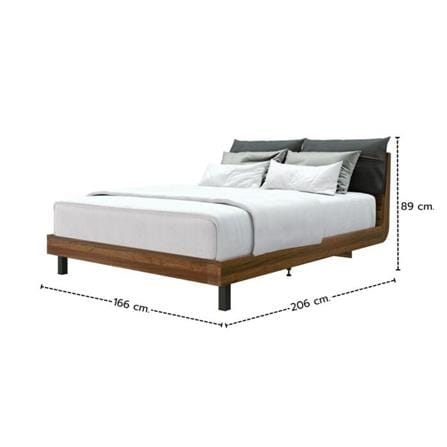 เตียง 5 ฟุต KONCEPT TANNER 19231136 สีไม้เข้ม_6