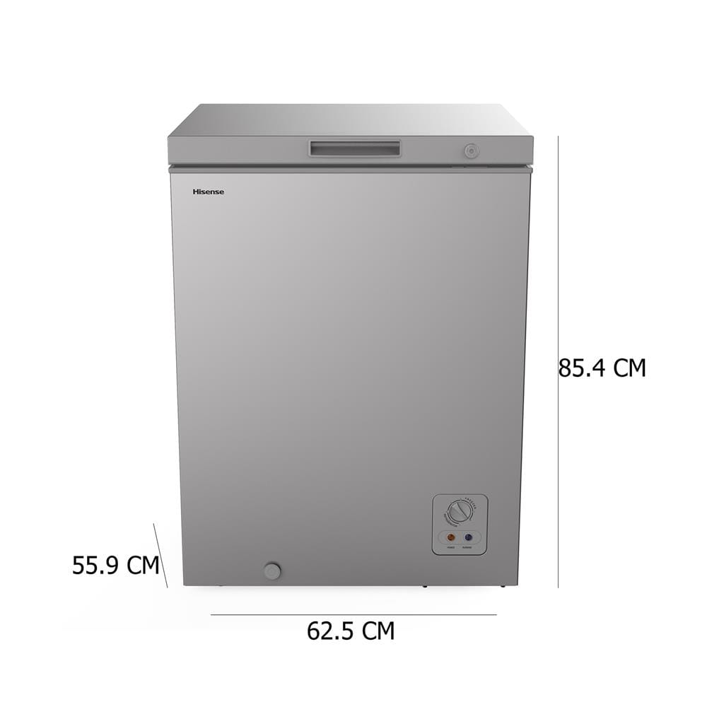 ตู้แช่ 2 ระบบ HISENSE LF189N4TW1 5.3 คิว สีเทา