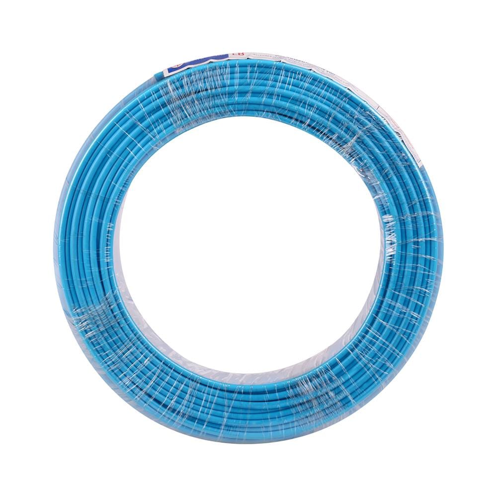 สายไฟ THW IEC01 BCC 1X6 ตร.มม. 100 ม. สีฟ้า