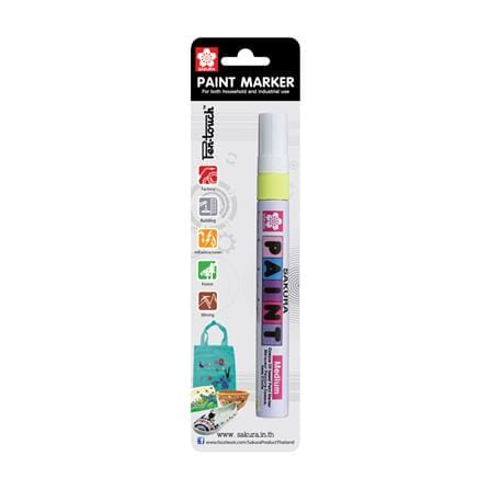 ปากกาเพ้นท์ SAKURA PEN-TOUCH 2 มม. สีเหลือง_0