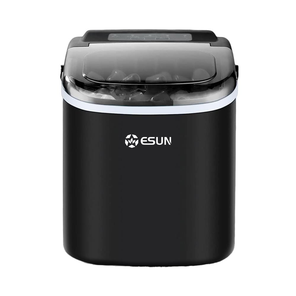เครื่องทำน้ำแข็งอัตโนมัติ ESUN EIM-17B 1.2 ลิตร สีดำ