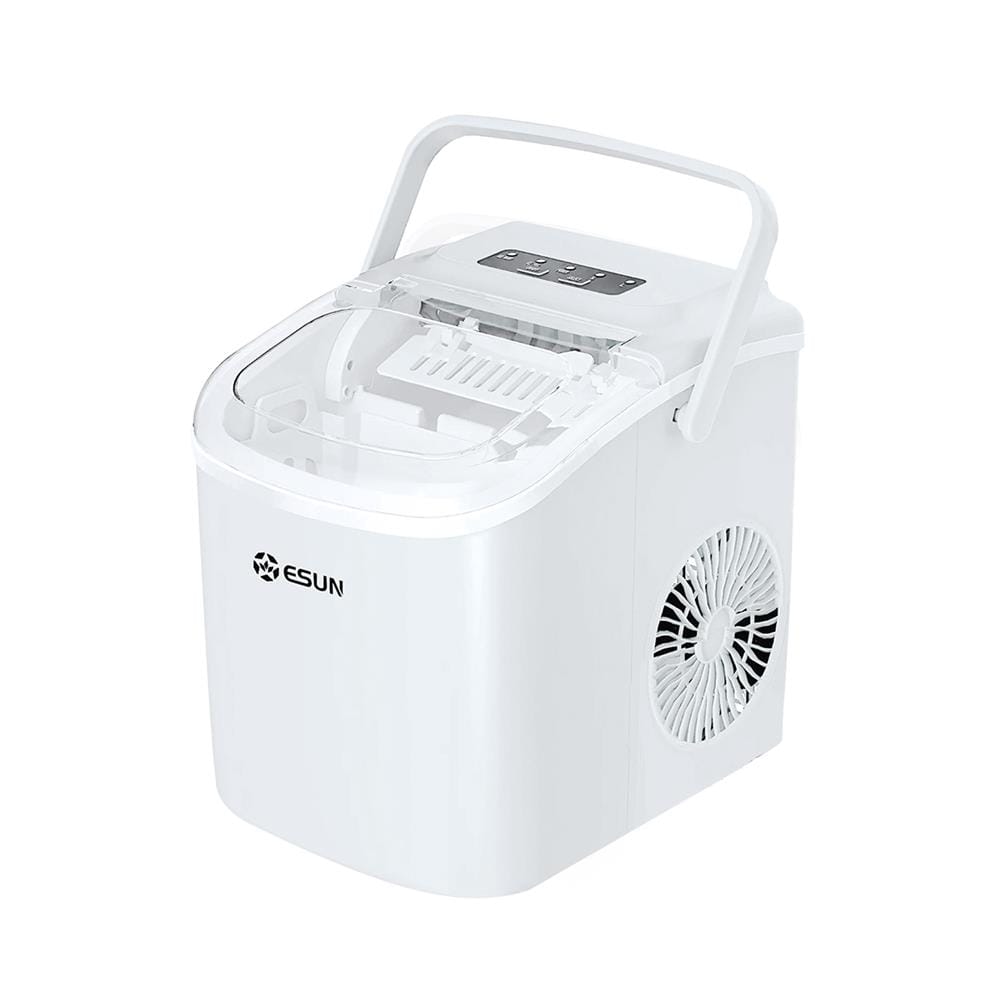เครื่องทำน้ำแข็งอัตโนมัติ ESUN EIM-17W 1.2 ลิตร สีขาว