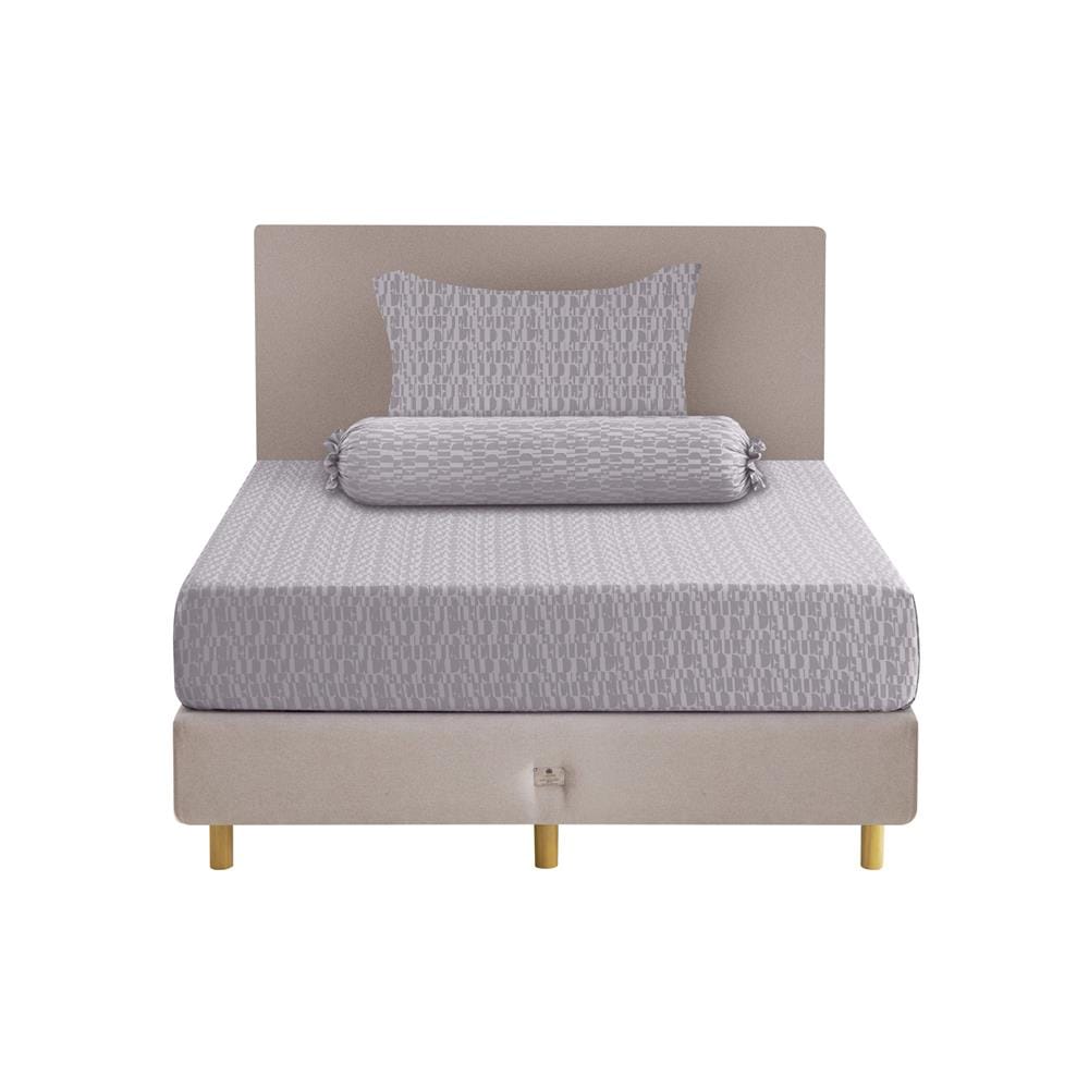 ชุดผ้าปูที่นอน 3.5 ฟุต 3 ชิ้น ELLE PARIS SIMPLICITE SOUFFLE (S24)