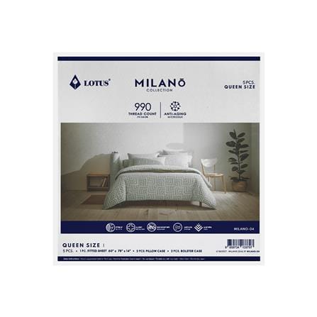 ชุดผ้าปูที่นอน 5 ฟุต 5 ชิ้น LOTUS MILANO 04(S24)_6