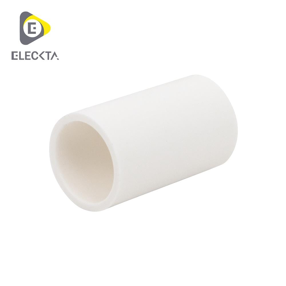 ข้อต่อตรง ELECKTA 16 มม. สีขาว แพ็ก 10 ชิ้น