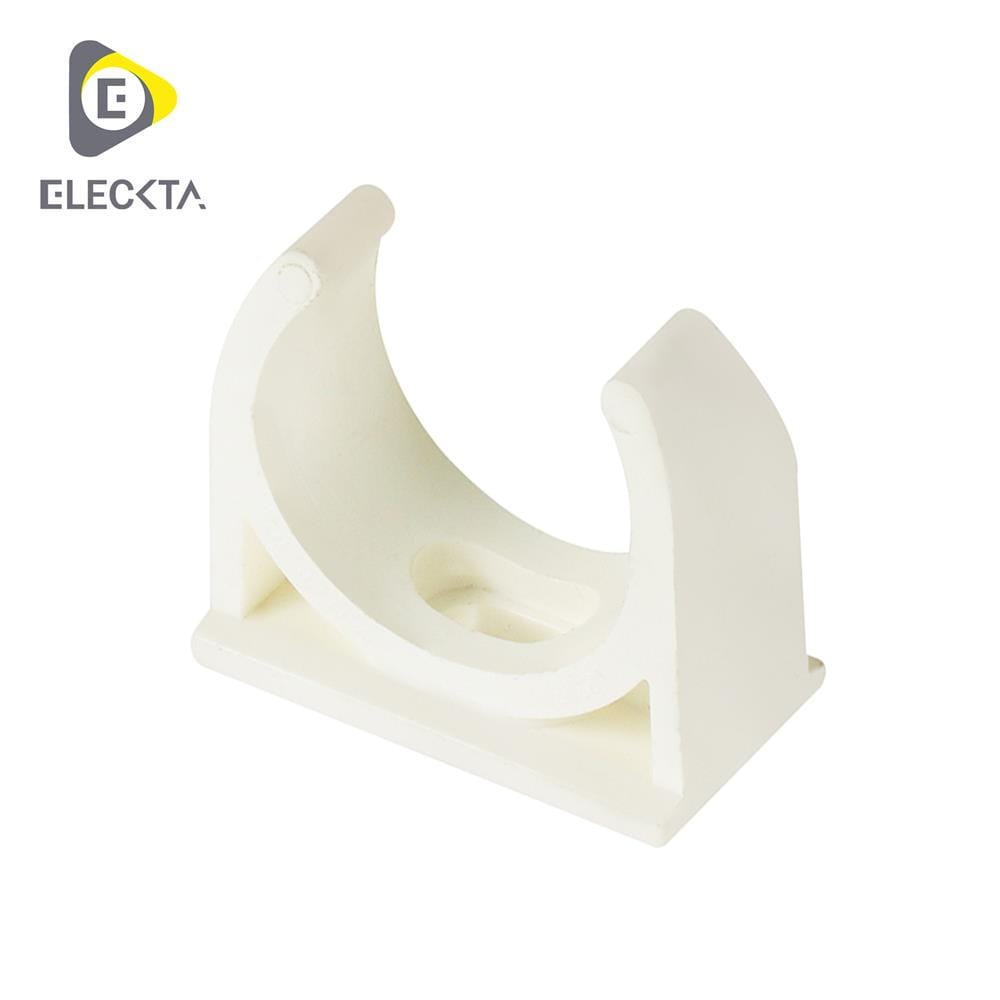 คลิปก้ามปู ELECKTA 32 มม. สีขาว แพ็ก 4 ชิ้น