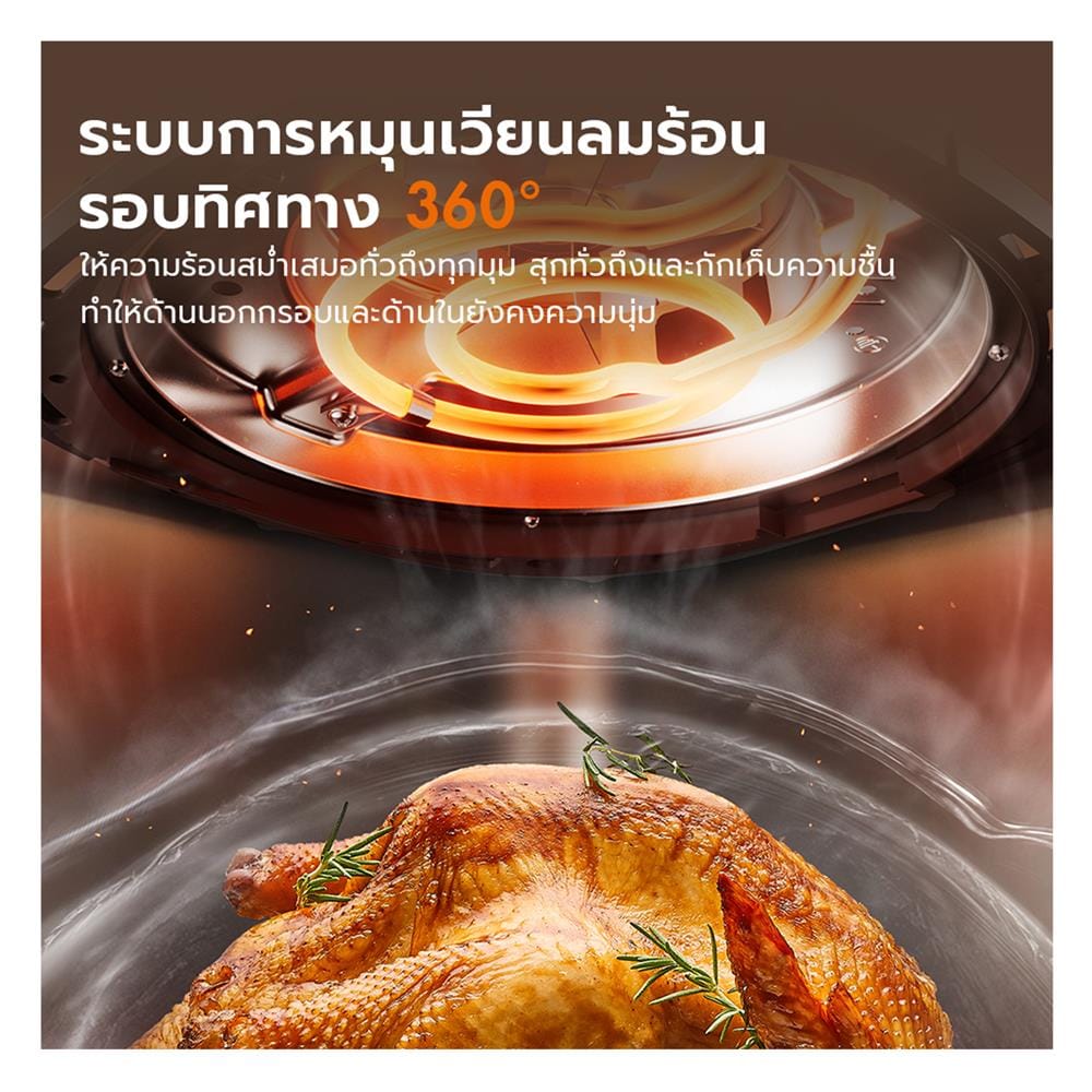 หม้อทอด GAABOR AF-35M02A 4 ลิตร สีดำ