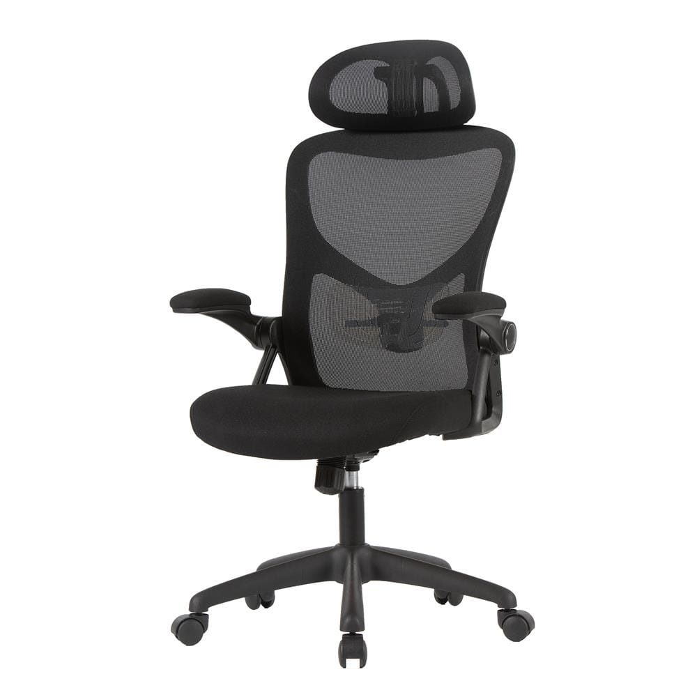 เก้าอี้สำนักงาน FURDINI GROOVE W-227C สีดำ_1