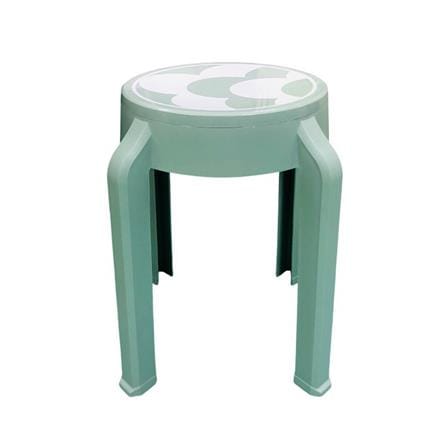 เก้าอี้พลาสติก SPRING RELAX&RESET CIRCULAR สีเขียวอ่อน_2