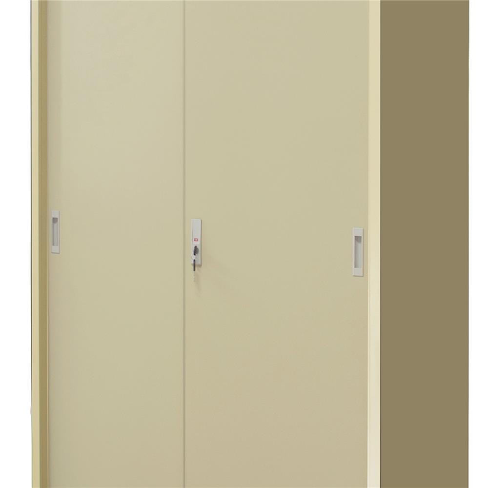 ตู้เหล็กสูงบานเลื่อน WORKSCAPE ZDO-1886 91.7 ซม. สีครีม