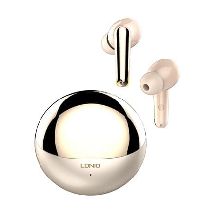 หูฟังบลูทูธ LDNIO T01 สีทอง_3